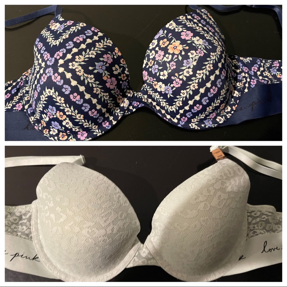 Two Pink by Victoria Secret Bras